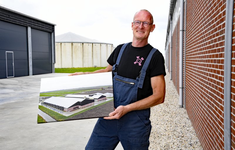 Nico Kroes van maatschap N.C. Kroes Veehouderij in het Zuid-Hollandse Woubrugge.